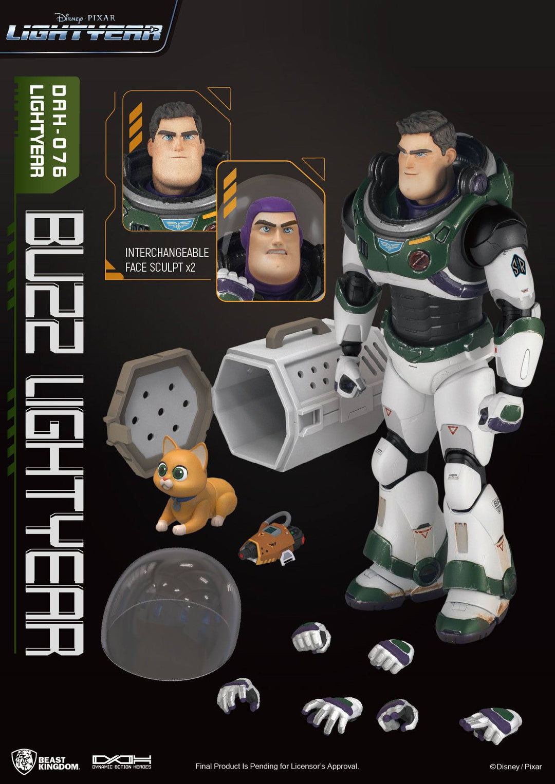 Beast Kingdom Lightyear Dynamic 8ction Heroes Action Figure 1/9 Scale Buzz Lightyear Alpha Suit - Infinity Collectables  - #tag1#