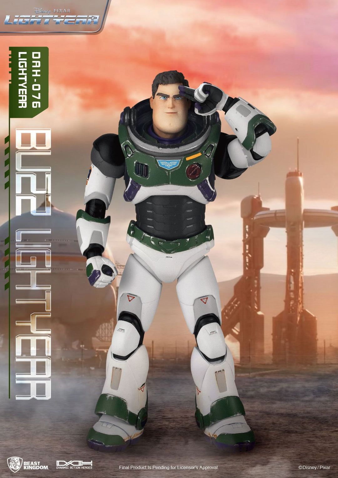 Beast Kingdom Lightyear Dynamic 8ction Heroes Action Figure 1/9 Scale Buzz Lightyear Alpha Suit - Infinity Collectables  - #tag1#