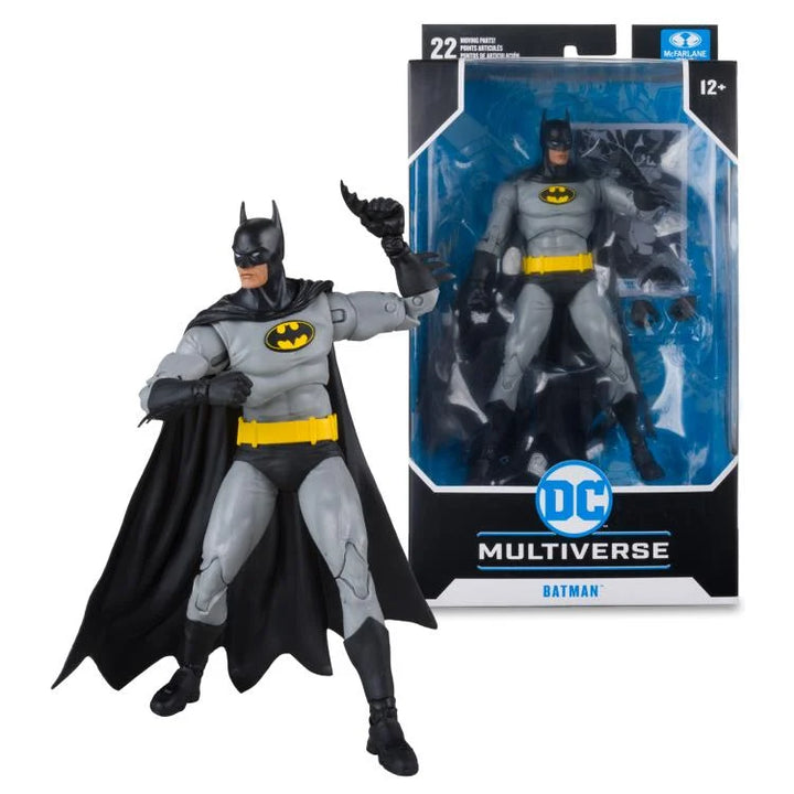 McFarlane Batman Knightfall DC Multiverse Batman (Black & Grey) 7" Action Figure