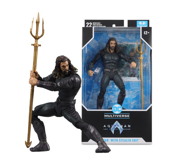 McFarlane Aquaman and the Lost Kingdom DC Multiverse Aquaman (Stealth Suit) Action Figure *Coming Soon