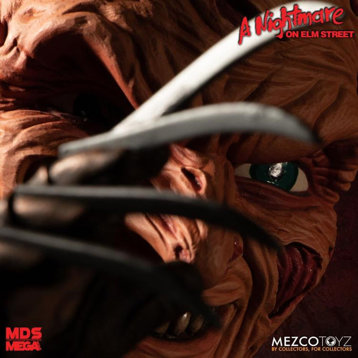 A Nightmare on Elm Street Mezco Designer Series Mega Scale Talking Freddy Krueger