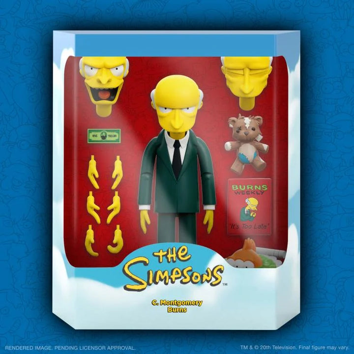The Simpsons ULTIMATES! Montgomery Burns Action Figure