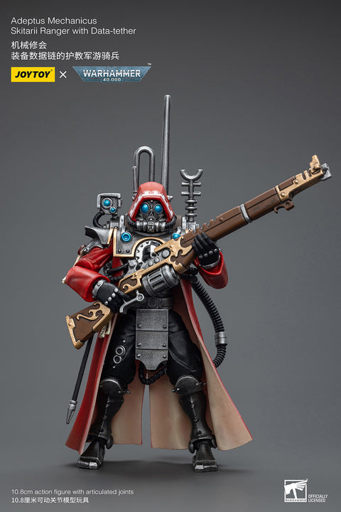 Warhammer 40K 1/18 Scale Adeptus Mechanicus Skitarii Ranger with Data-tether