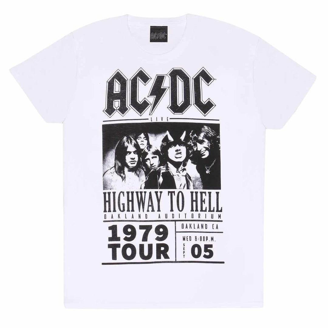 AC/DC Highway To Hell 1979 Tour Unisex Adults T-Shirt