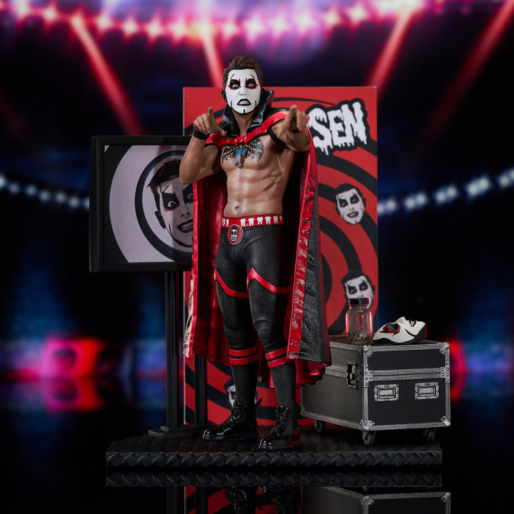 AEW Gallery Danhausen Figure Diorama