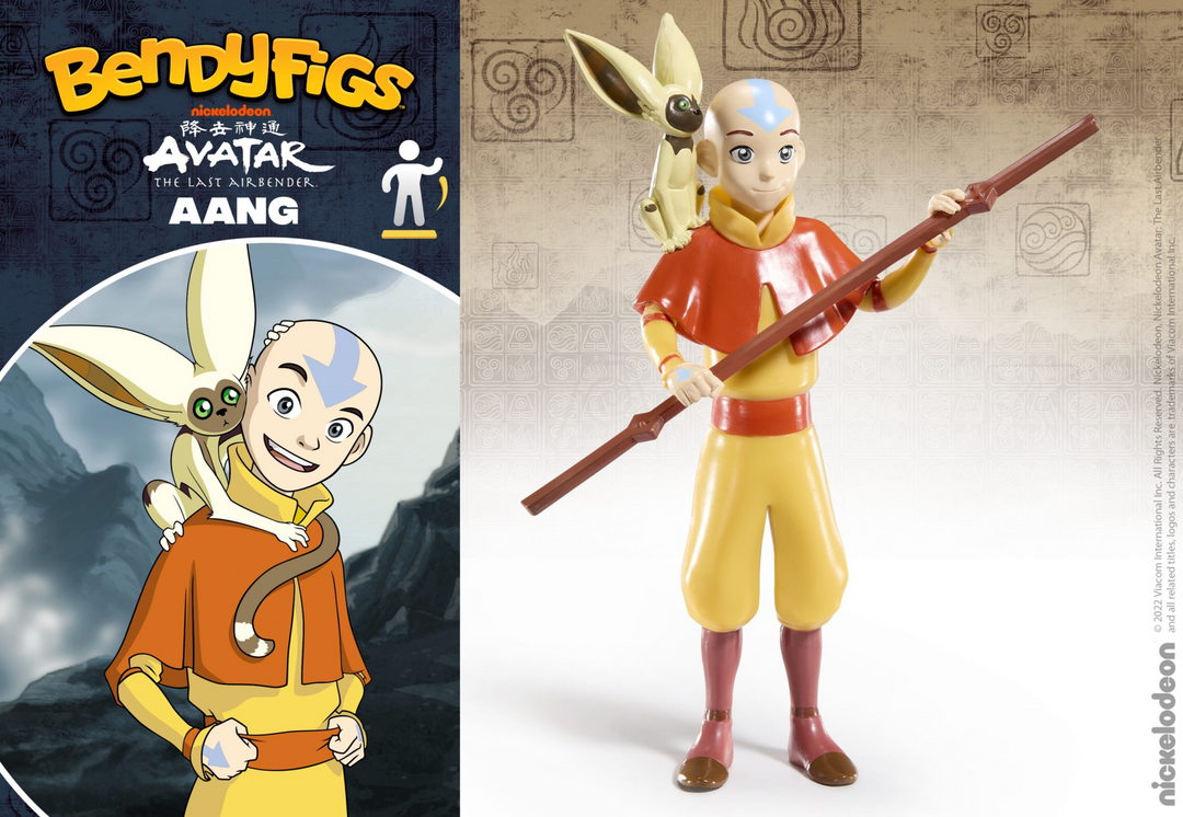 Aang Avatar The Last Airbender Bendyfigs Figure - Infinity Collectables  - #tag1#