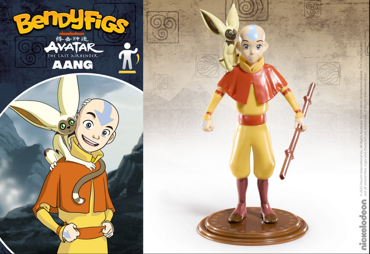 Aang Avatar The Last Airbender Bendyfigs Figure - Infinity Collectables  - #tag1#