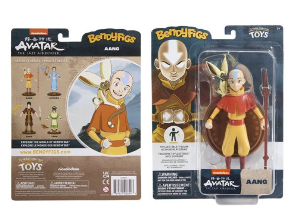 Aang Avatar The Last Airbender Bendyfigs Figure - Infinity Collectables  - #tag1#