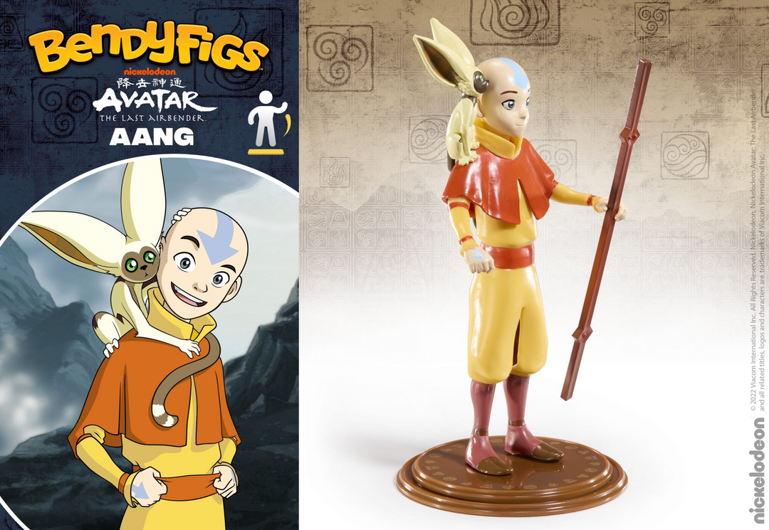 Aang Avatar The Last Airbender Bendyfigs Figure - Infinity Collectables  - #tag1#