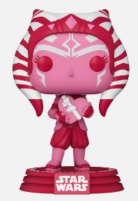 Ahsoka Star Wars: Valentines Funko POP! Vinyl Figure - Infinity Collectables  - #tag1#