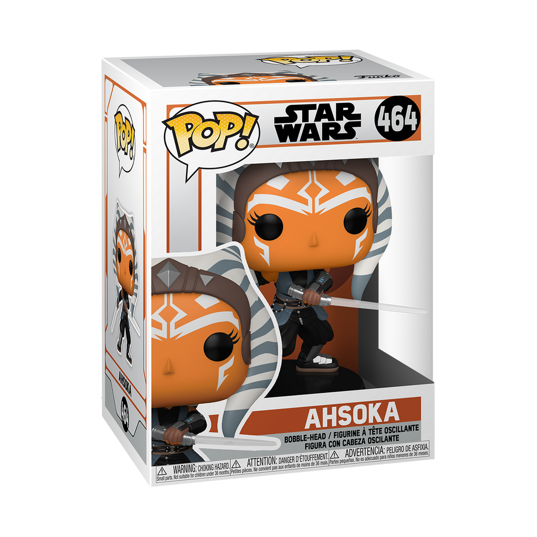 Ahsoka With Sabers Star Wars The Mandalorian Funko Pop! Vinly Figure - Infinity Collectables  - #tag1#