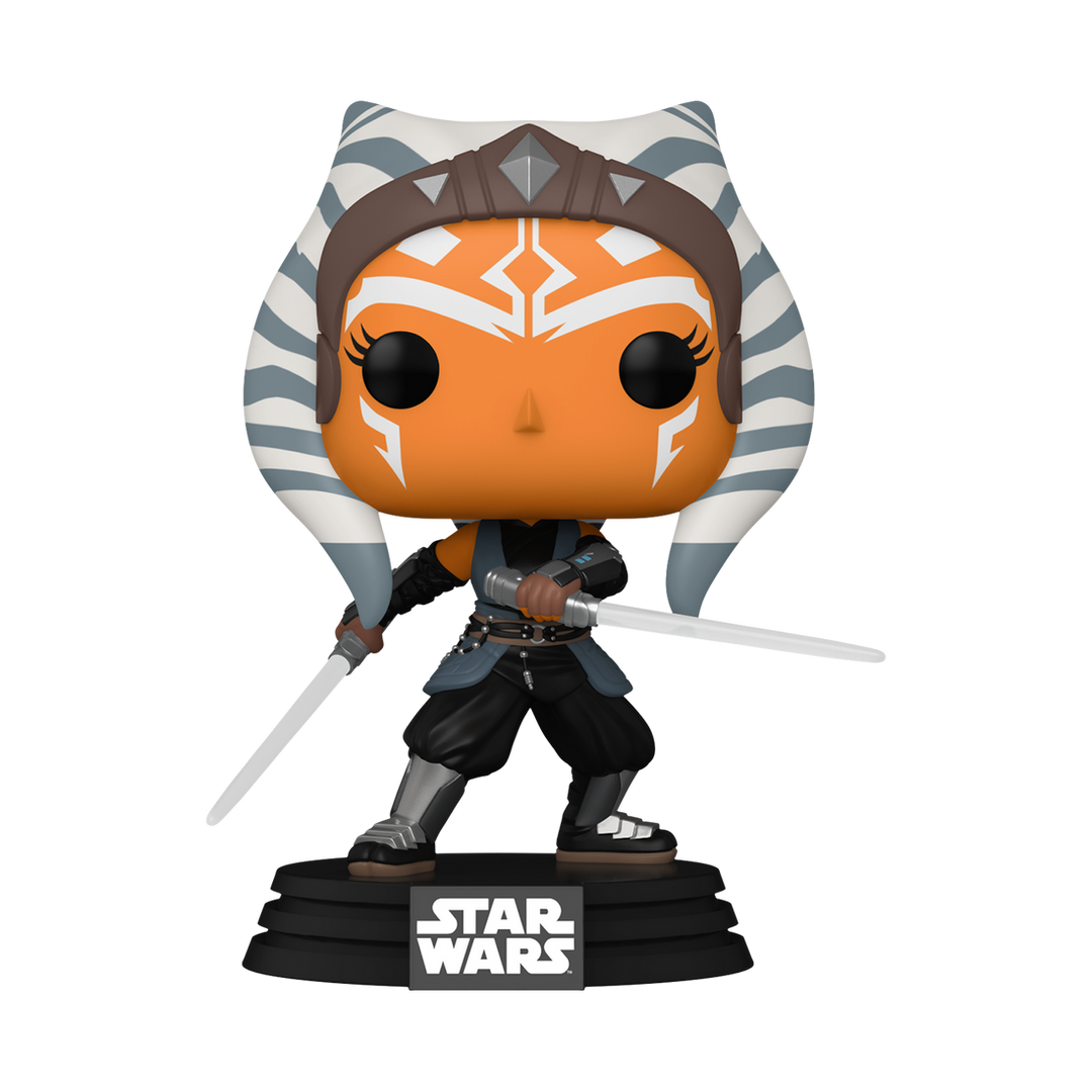 Ahsoka With Sabers Star Wars The Mandalorian Funko Pop! Vinly Figure - Infinity Collectables  - #tag1#