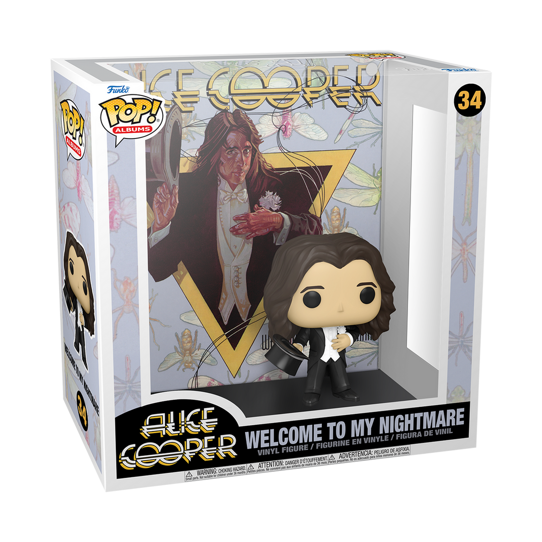 Alice Cooper Welcome To My Nightmare Funko Pop! Album - Infinity Collectables  - #tag1#