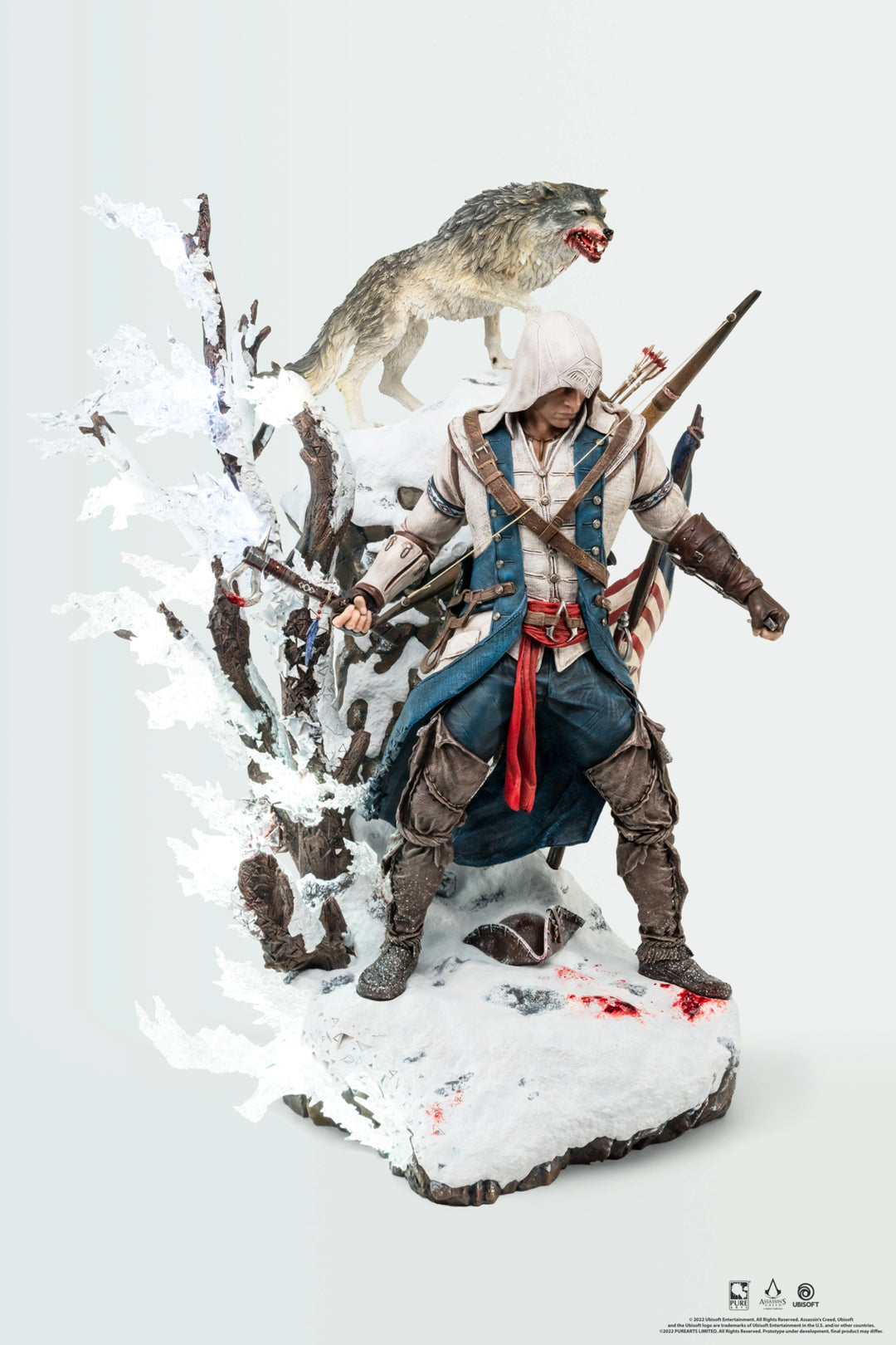 PureArts Assassin's Creed 1/4 Scale Animus Connor Limited Edition Statue
