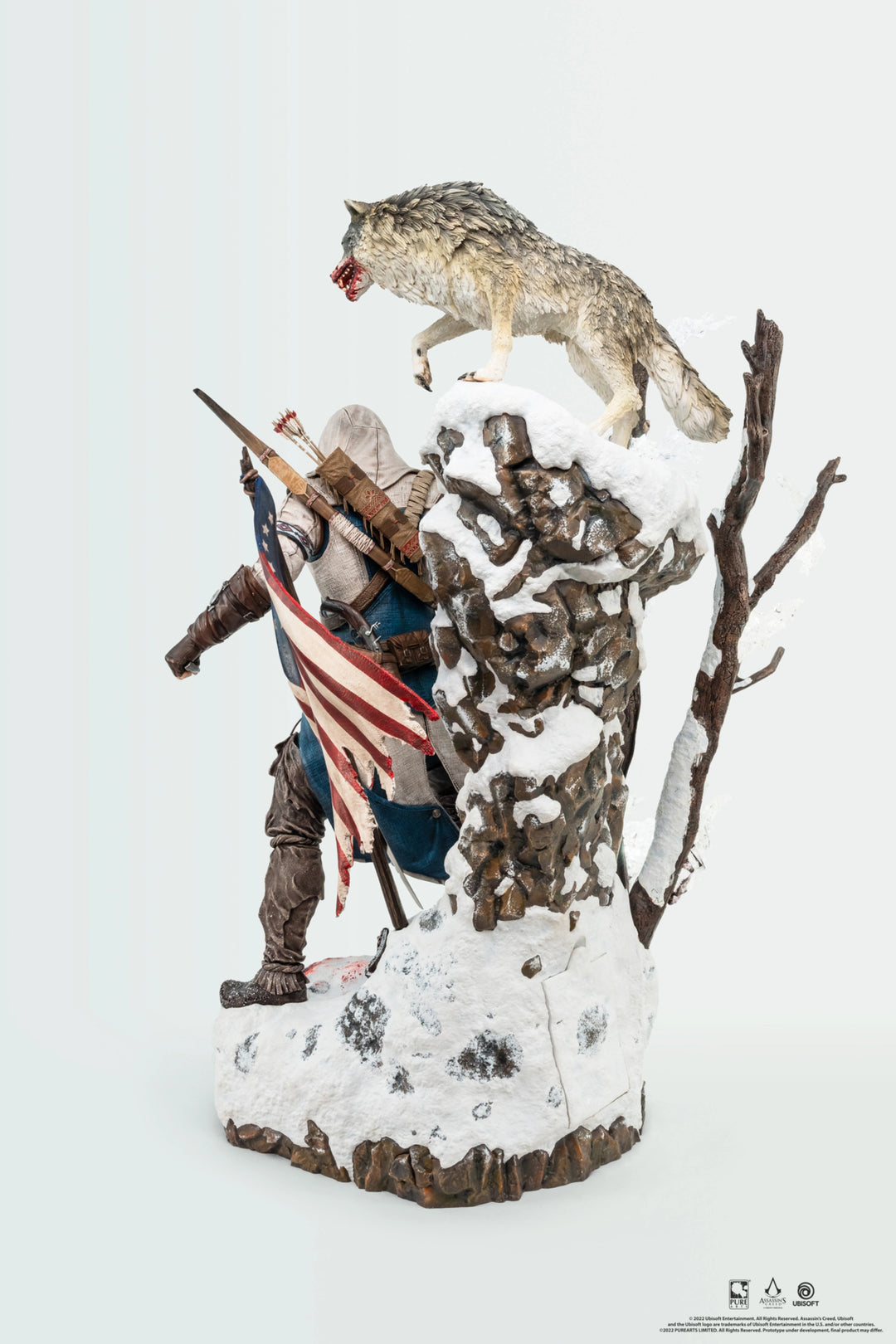 PureArts Assassin's Creed 1/4 Scale Animus Connor Limited Edition Statue