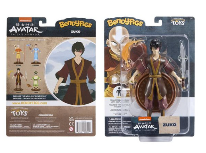 Avatar The Last Airbender Complete Bendyfigs 4 Figures Bundle - Infinity Collectables  - #tag1#