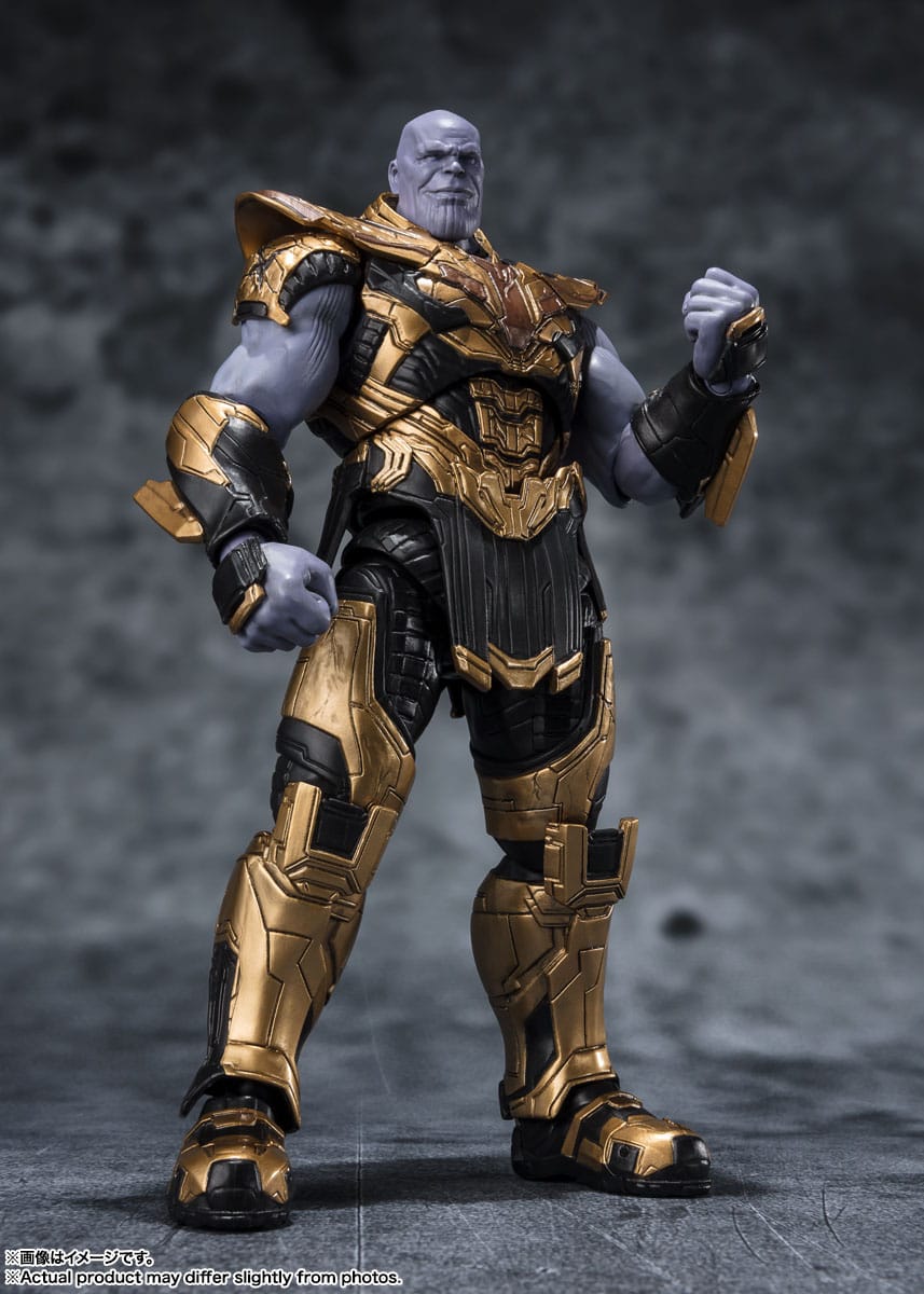 Avengers Endgame S.H. Figuarts The Infinity Saga (Five Years Later: 2023) Thanos Action Figure - Infinity Collectables  - #tag1#