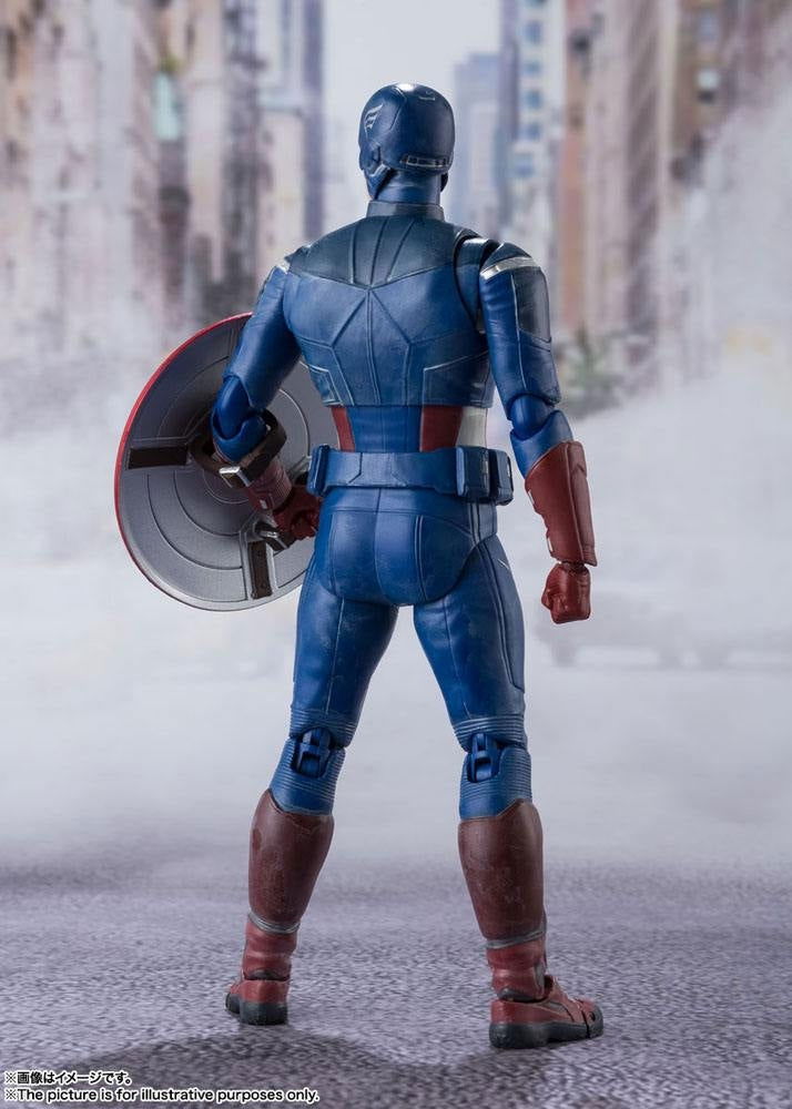 Avengers S.H. Figuarts Action Figure Captain America (Avengers Assemble Edition) 15 cm - Infinity Collectables  - #tag1#