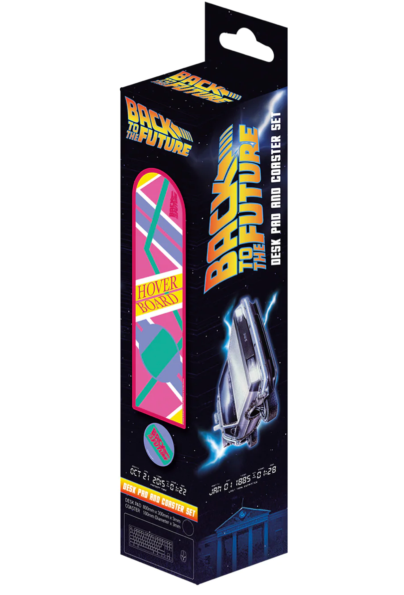 Back to the Future XL Hoverboard Desk Pad and Coaster Set - Infinity Collectables  - #tag1#