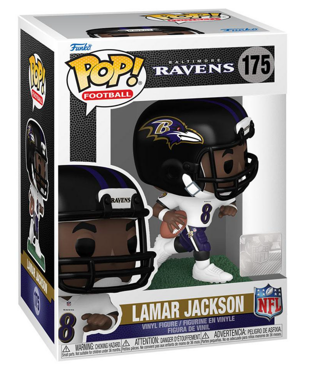 Baltimore Ravens Lamar Jackson NFL Funko Pop! Vinyl Figure - Infinity Collectables  - #tag1#