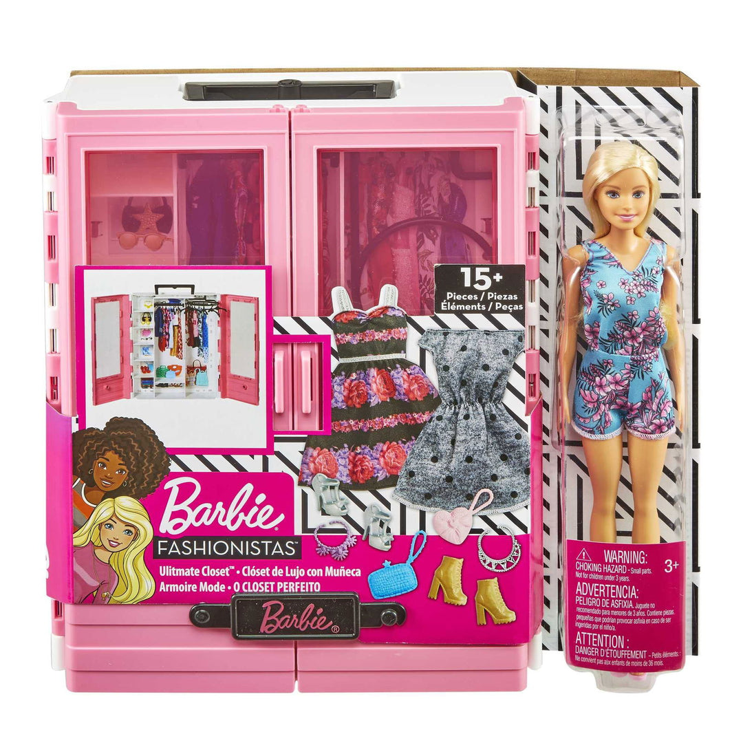 Barbie Fashionista Ultimate Closet and Doll Playset - Infinity Collectables  - #tag1#