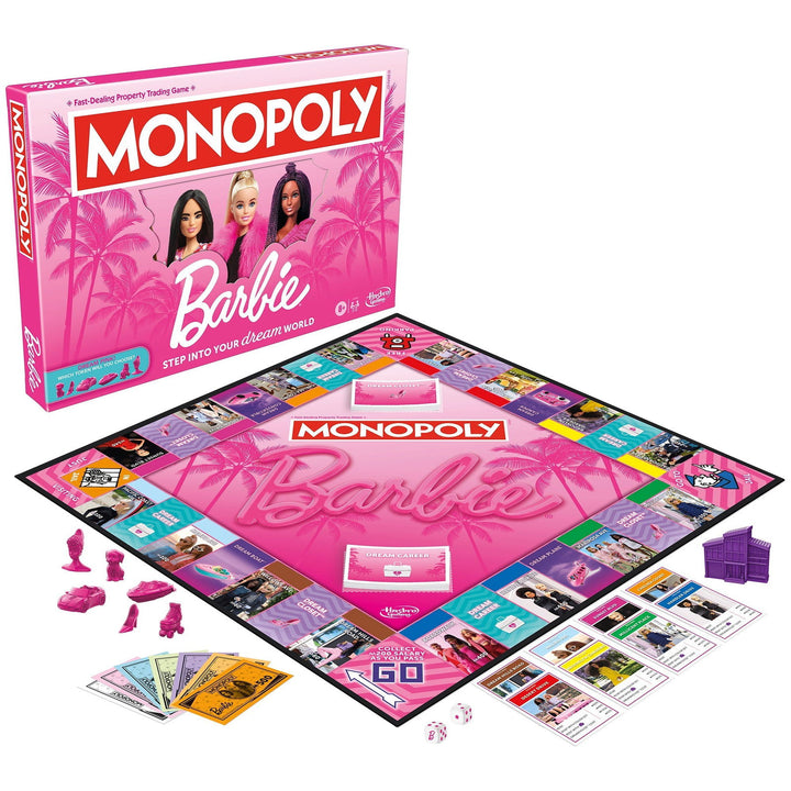 Barbie Monopoly Board Game - Infinity Collectables  - #tag1#