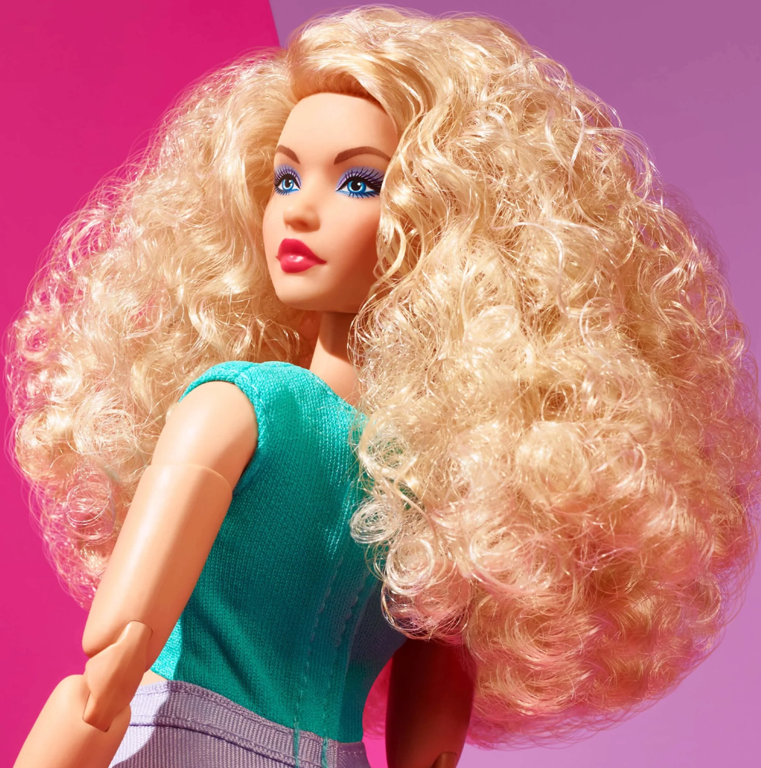 Barbie Signature Barbie Looks Doll Curvy, Curly Blonde Hair - Infinity Collectables  - #tag1#