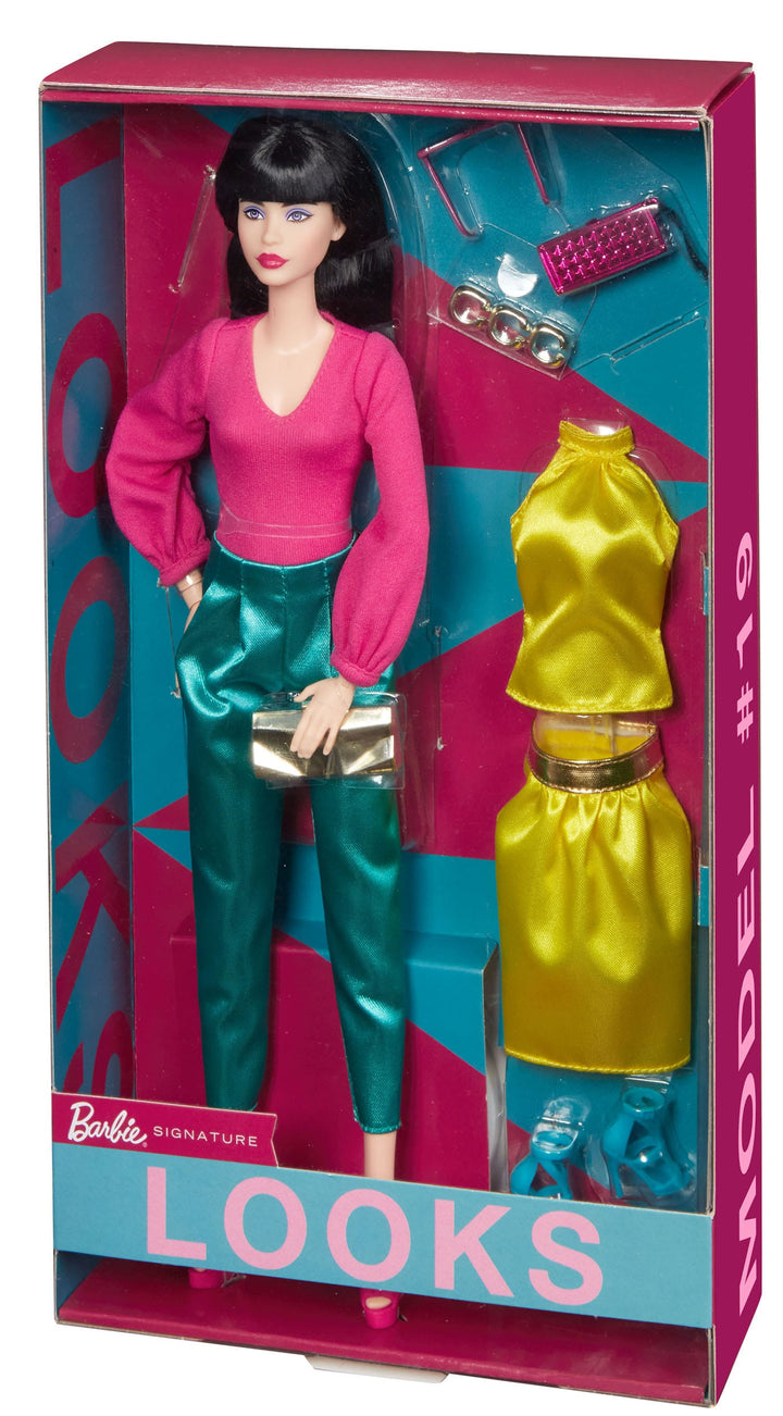 Barbie Signature Barbie Looks Doll With Mix-and-Match Fashions - Infinity Collectables  - #tag1#