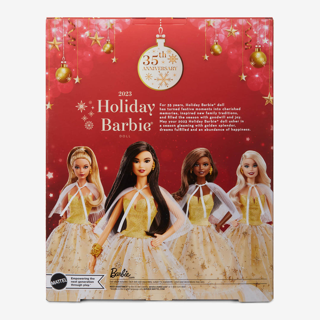 Barbie Signature Doll 35th Anniversary 2023 Holiday Doll Barbie - Infinity Collectables  - #tag1#