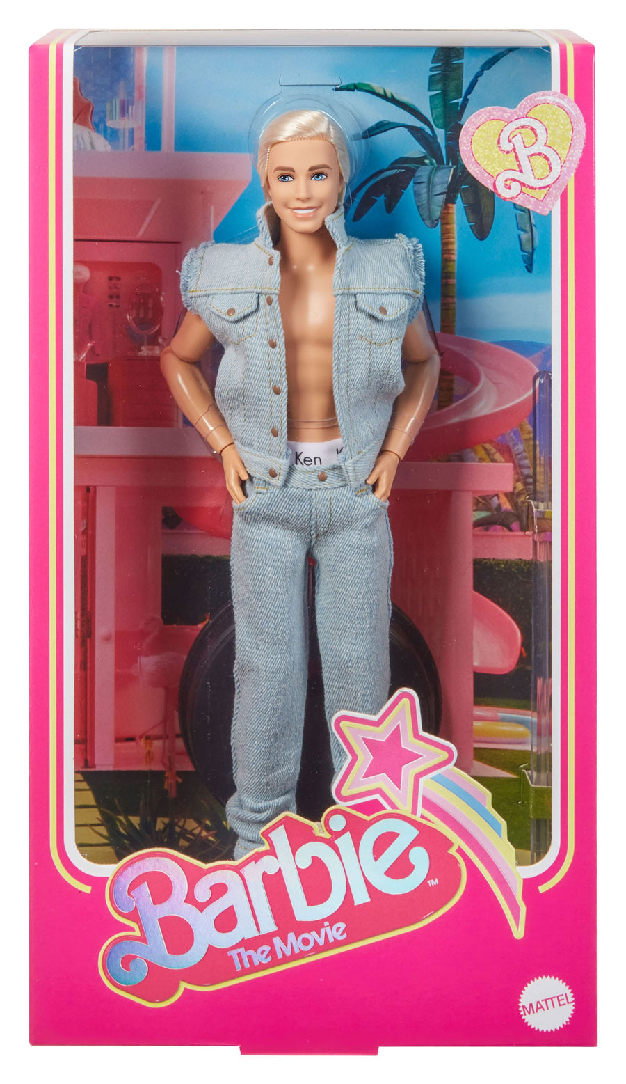 Barbie The Movie Ken Doll Wearing Denim Matching Set - Infinity Collectables  - #tag1#