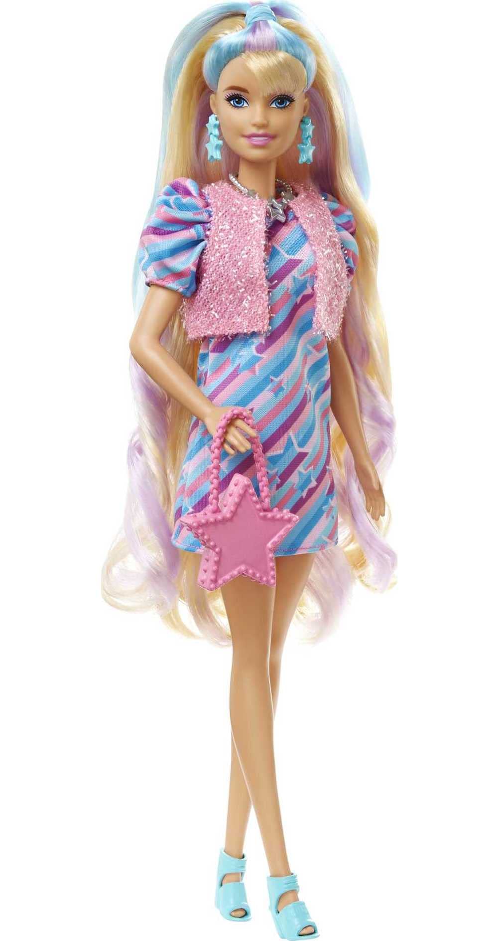 Barbie Totally Hair Doll & Accessories - Star Theme - Infinity Collectables  - #tag1#