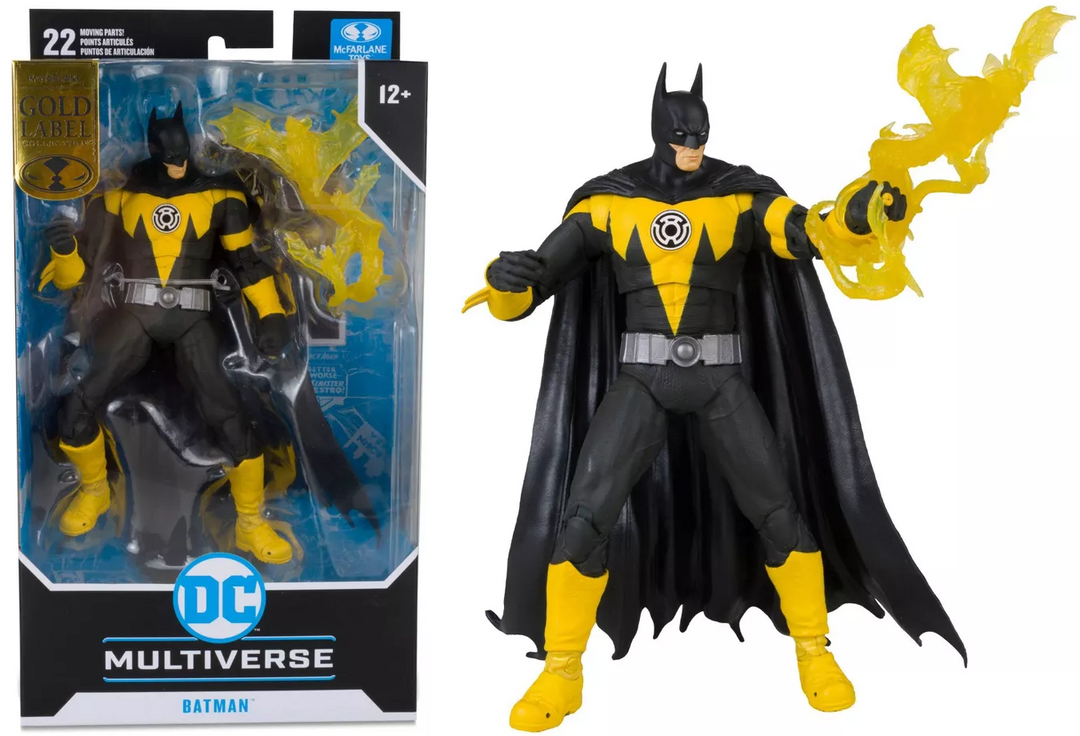 McFarlane Toys DC Multiverse Gold Label Batman (Sinestro Corps) 7" Inch Scale Action Figure