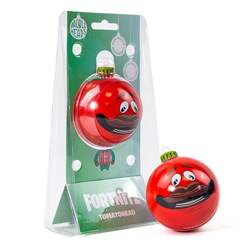 Bauble Heads Fortnite ‘Tomatohead’ Christmas Decoration Ornament - Infinity Collectables  - #tag1#