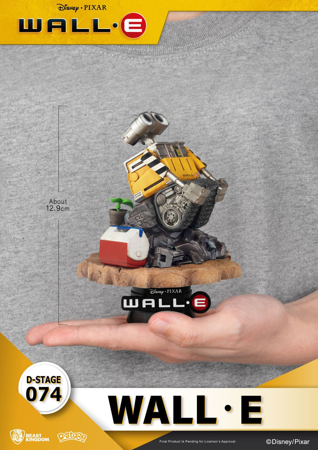 Beast Kingdom Disney Pixar WALL-E Diorama Stage D-Stage Figure Statue - Infinity Collectables  - #tag1#