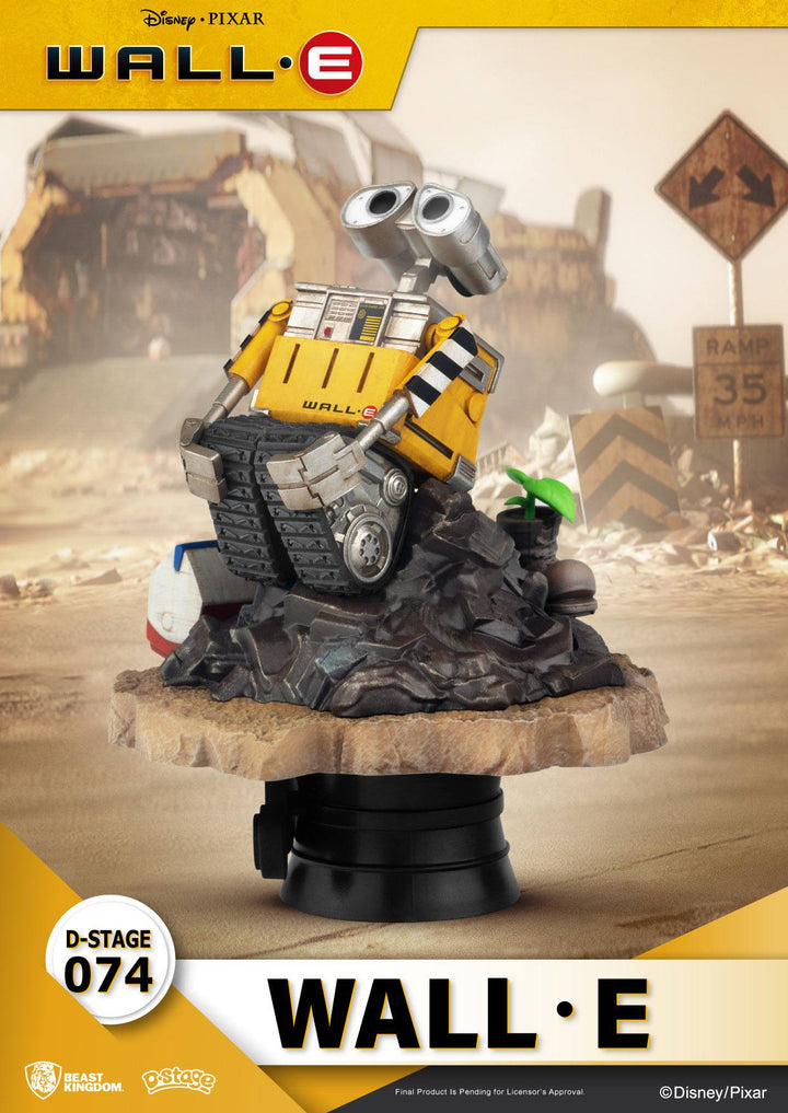 Beast Kingdom Disney Pixar WALL-E Diorama Stage D-Stage Figure Statue - Infinity Collectables  - #tag1#