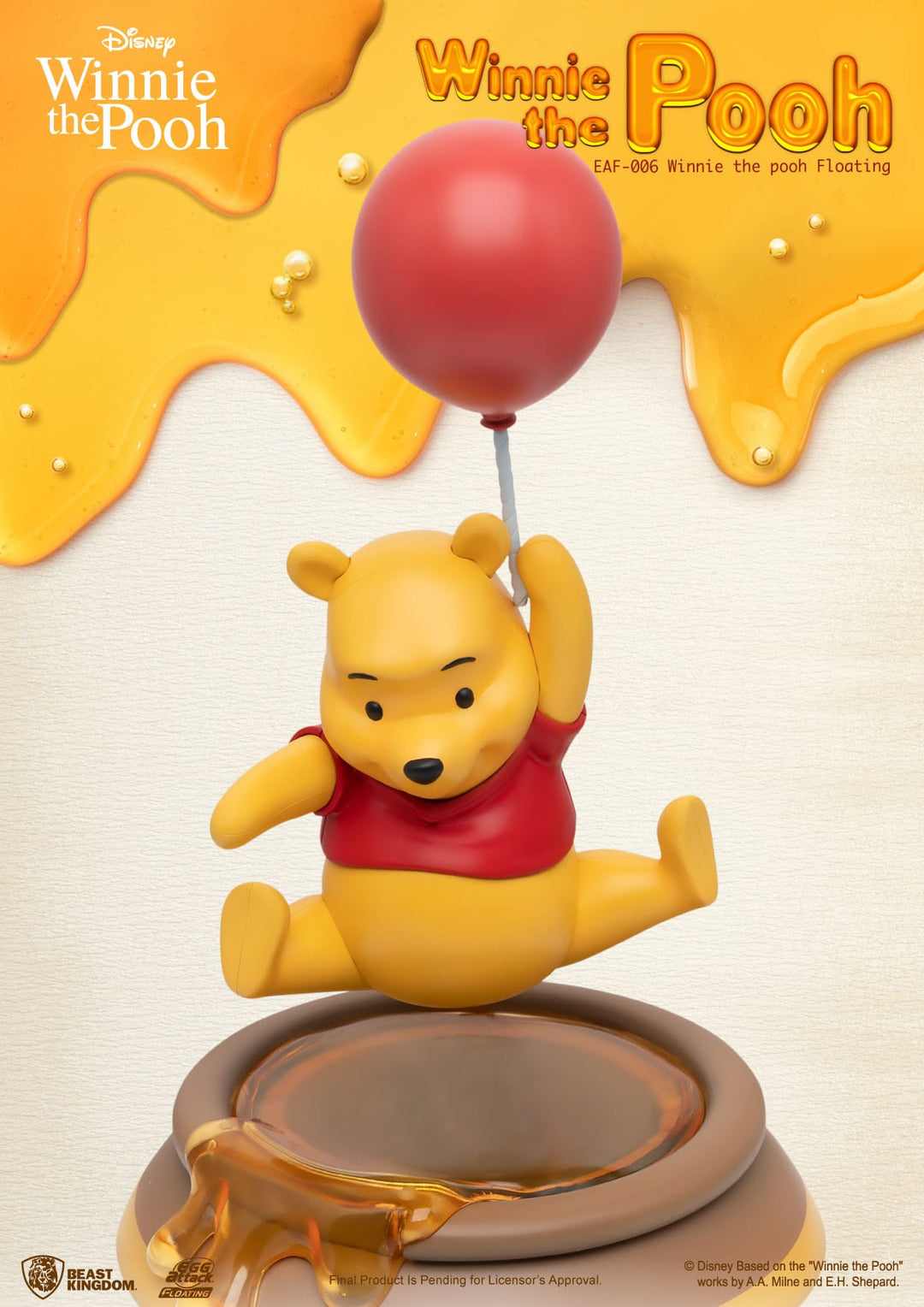 Beast Kingdom Winnie The Pooh Balloon Floating Figure - Infinity Collectables  - #tag1#