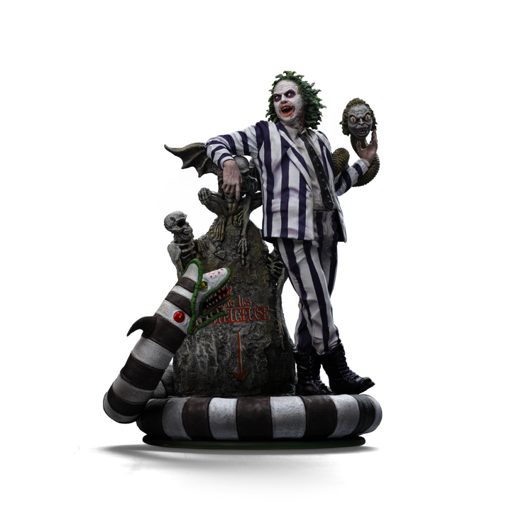 Iron Studios Beetlejuice Beetlejuice (2024) Beetlejuice 1/10 Deluxe Art Scale Limited Edition Statue