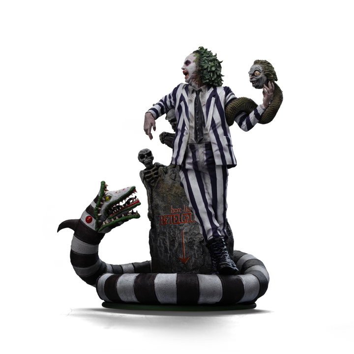 Iron Studios Beetlejuice Beetlejuice (2024) Beetlejuice 1/10 Deluxe Art Scale Limited Edition Statue