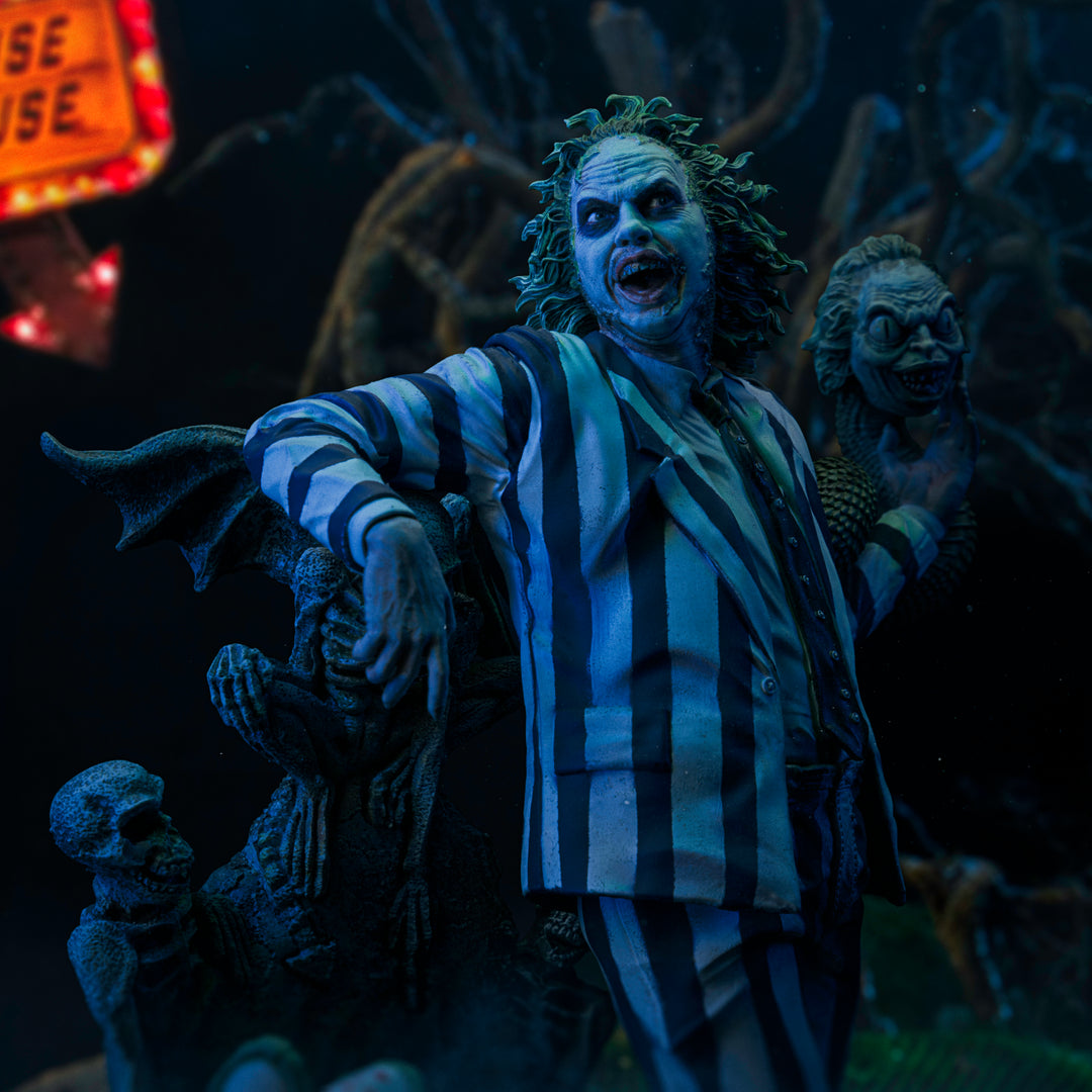 Iron Studios Beetlejuice Beetlejuice (2024) Beetlejuice 1/10 Deluxe Art Scale Limited Edition Statue