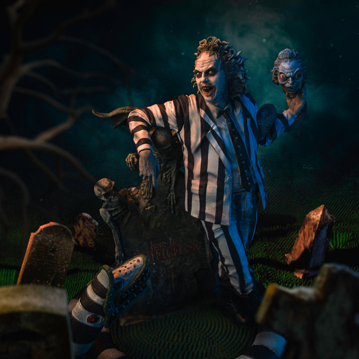 Iron Studios Beetlejuice Beetlejuice (2024) Beetlejuice 1/10 Deluxe Art Scale Limited Edition Statue