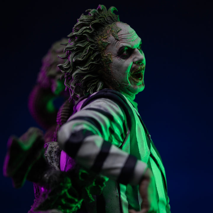 Iron Studios Beetlejuice Beetlejuice (2024) Beetlejuice 1/10 Deluxe Art Scale Limited Edition Statue