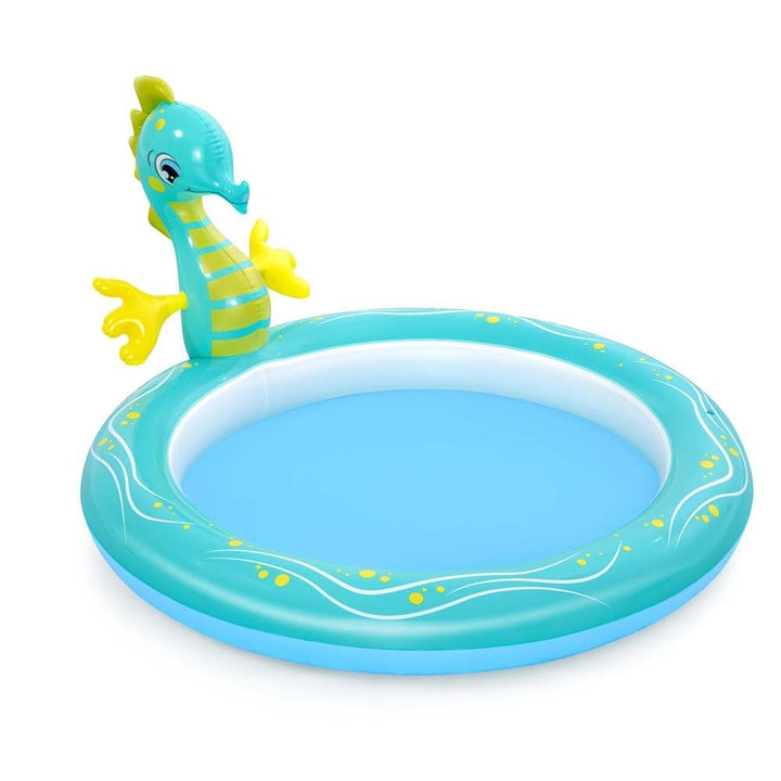 Bestway Inflatable Seahorse Sprinkler Paddling Pool - Infinity Collectables  - #tag1#