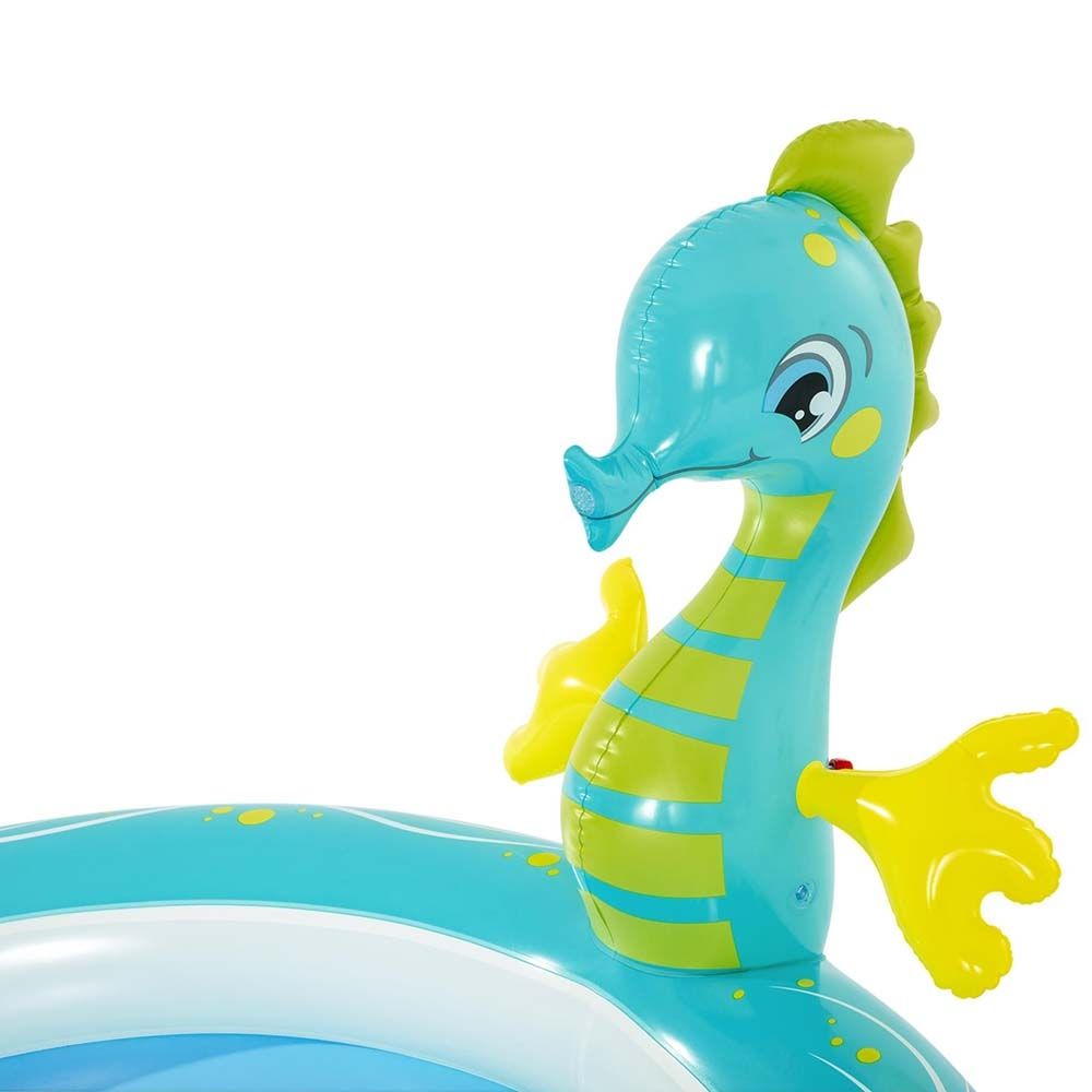 Bestway Inflatable Seahorse Sprinkler Paddling Pool - Infinity Collectables  - #tag1#