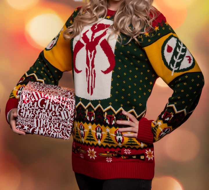 Official Star Wars Boba Fett Christmas Jumper