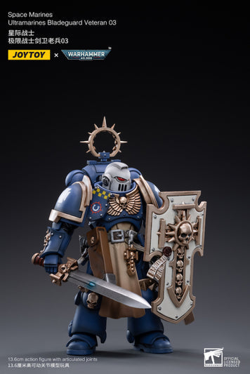 Warhammer 40K 1/18 Scale Ultramarines Bladeguard Veteran 03