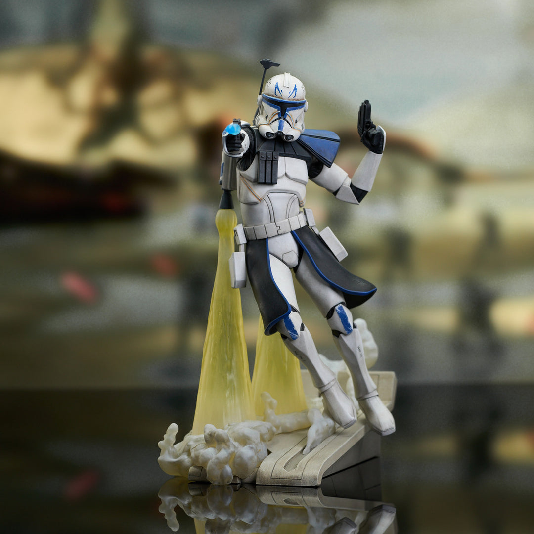 Star Wars The Clone Wars Gallery Captain Rex Figure Diorama