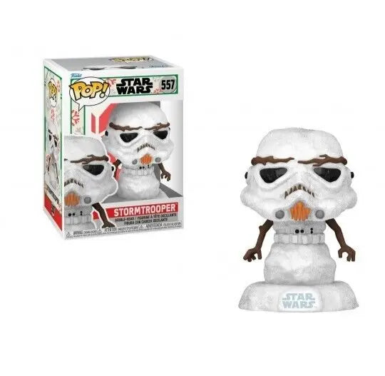 StormTrooper Snowman Star Wars: Holiday Funko Pop!