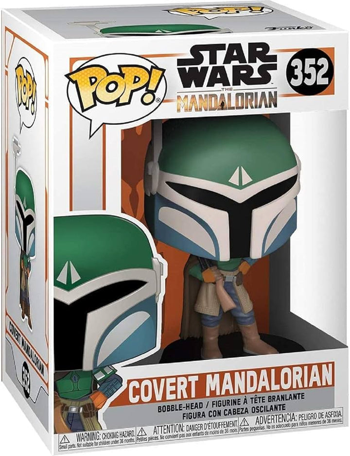 Covert Mandalorian Star Wars The Mandalorian Funko POP! Bobble Head