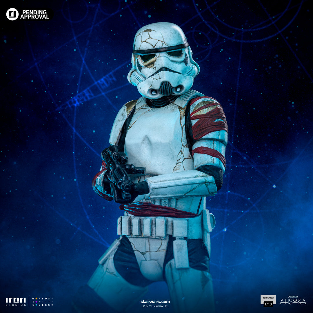 Iron Studios Star Wars Ahsoka Night Trooper 1/10 Art Scale Limited Edition Statue