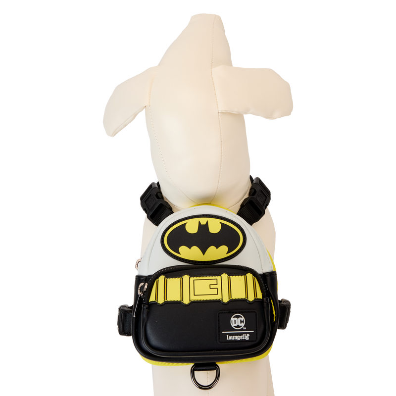 DC Comics Batman 85th Anniversary Loungefly Mini Backpack Dog Harness - Medium